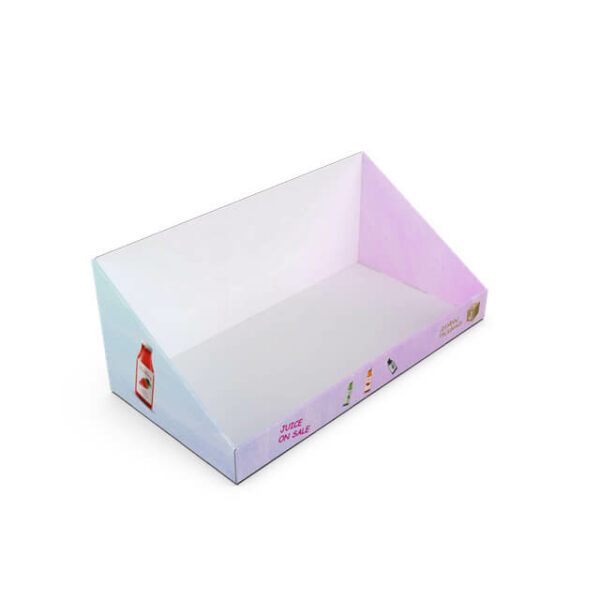 prikazati prednji dio prilagođene ladice za papir iz bočnog kuta
