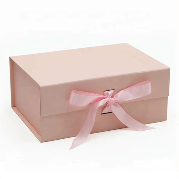 izložite ružičastu prilagođenu veleprodajnu jednodijelnu sklopivu kutiju