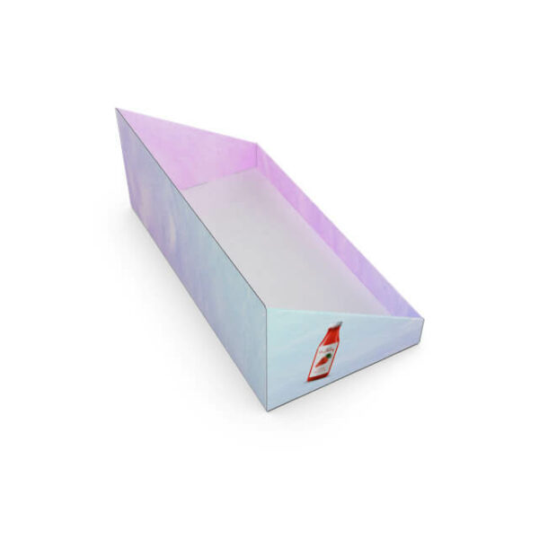 prikažite stranu prilagođene ladice za papir iz vidljivog kuta