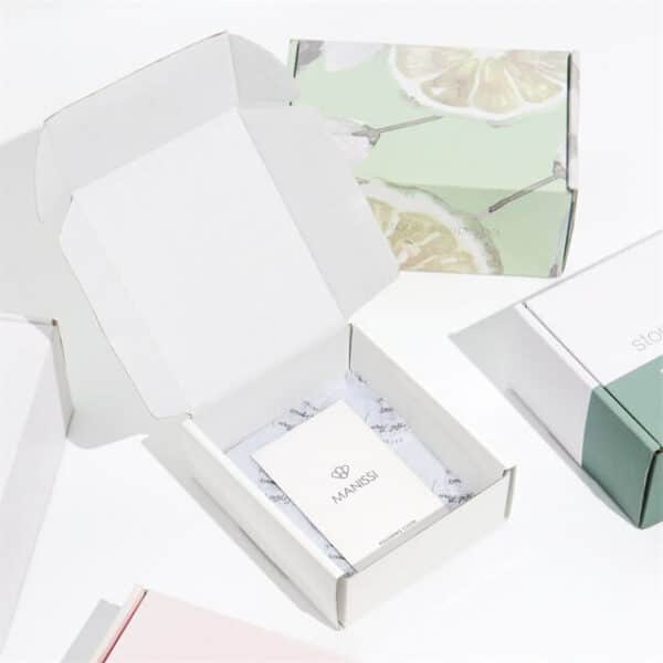 прикажете еден куп прилагодени еднострани печатени поштенски кутии со различен изглед