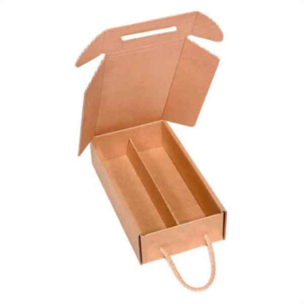 прикажете го прилагодениот делител на кутии за вино во кутија за пошта