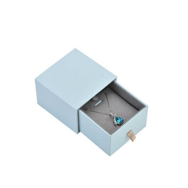 прикажете сина кутија за фиоки за ѓердан од картон со ѓердан внатре
