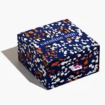 display the closed state Custom Rigid Drawer Box with Ribbon Tab