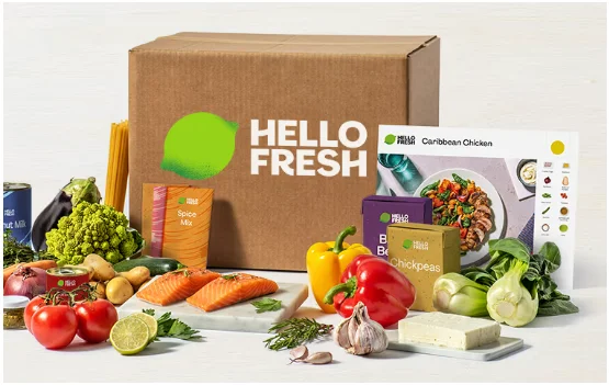 Hello Fresh Abo-Box-Websitebild