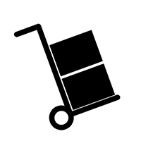 Symbol für Handwagen